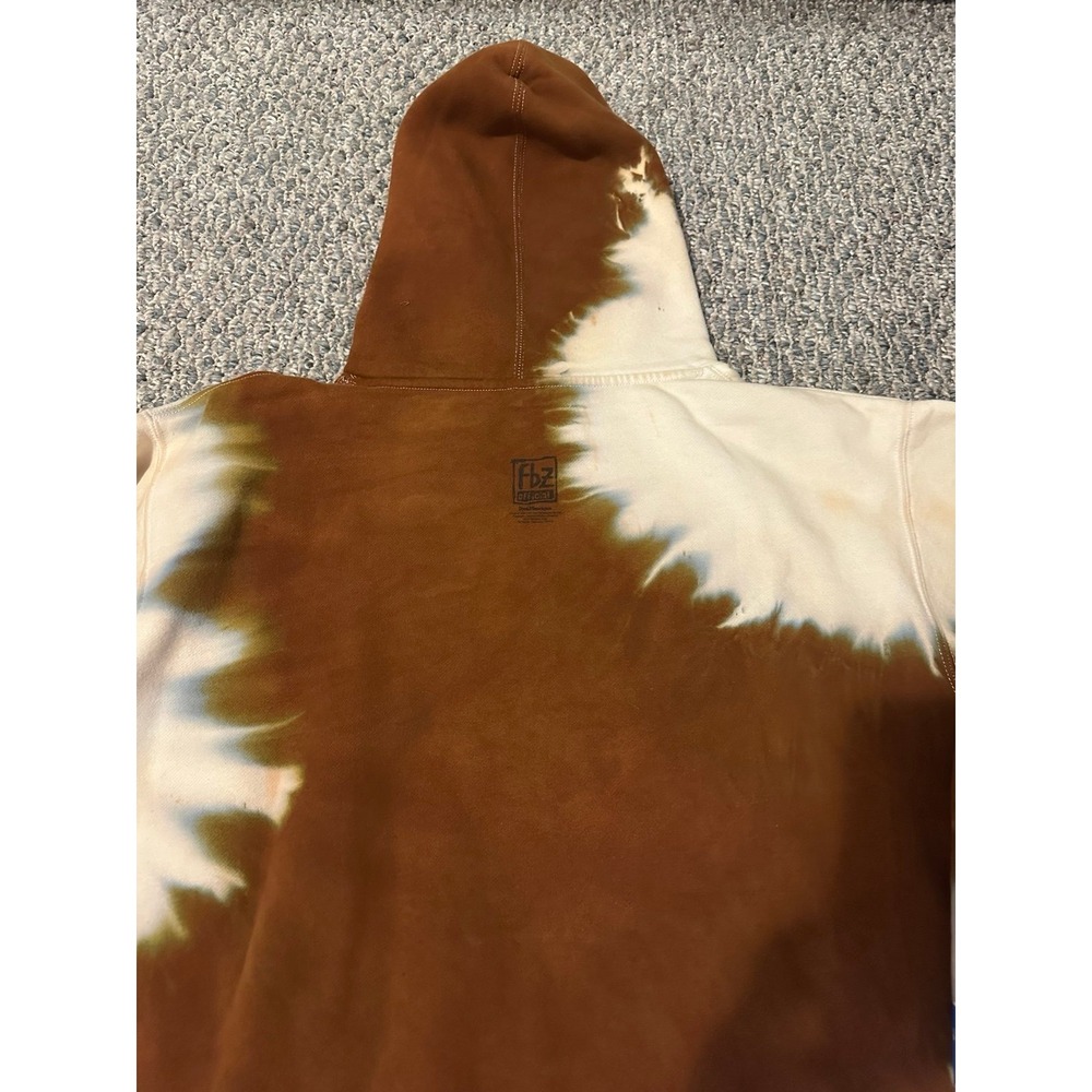 Flatbush Zombies LSD Tie Dye Official Hoodie 2018 Streetwear Hip Hop Trifecta - Picture 7 of 12